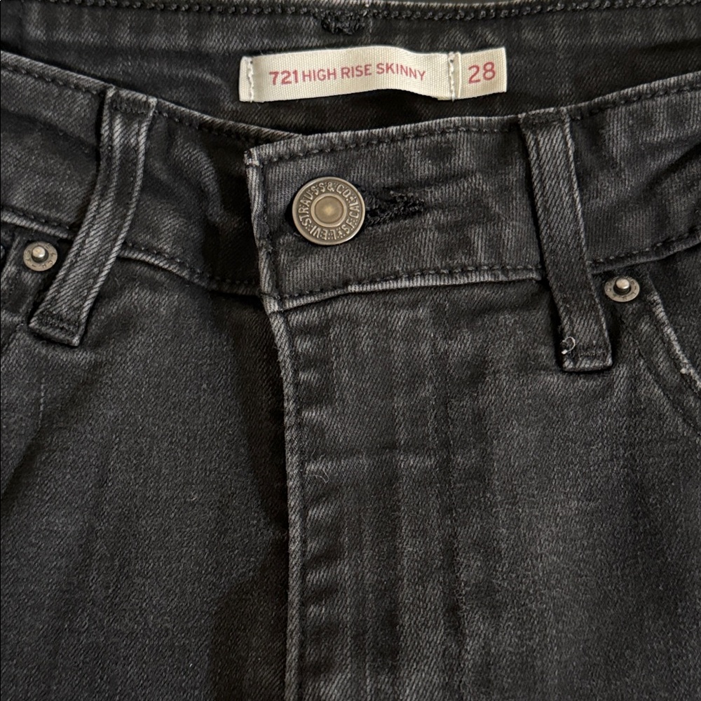 Levi’s Strauss Classic Black Women's Jeans